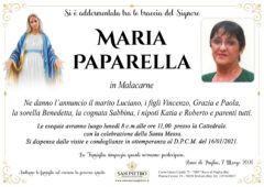 Maria Paparella in Malacarne