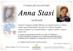 Anna Stasi ved. Riccardi