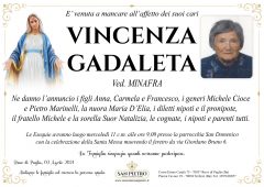 Vincenza Gadaleta ved. Minafra