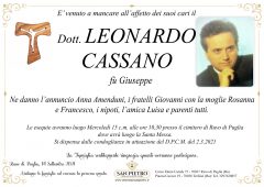 Dott. Leonardo Cassano