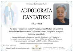 Addolorata Cantatore in Raffaele