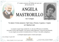 Angela Mastrorillo ved. Castagna