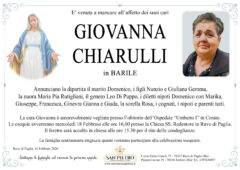Giovanna Chiarulli in Barile