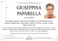 Giuseppina Paparella ved. Catalano