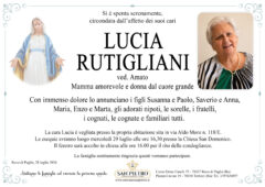 Lucia Rutigliani ved. Amato