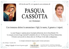Pasqua Cassotta ved. Dentamaro